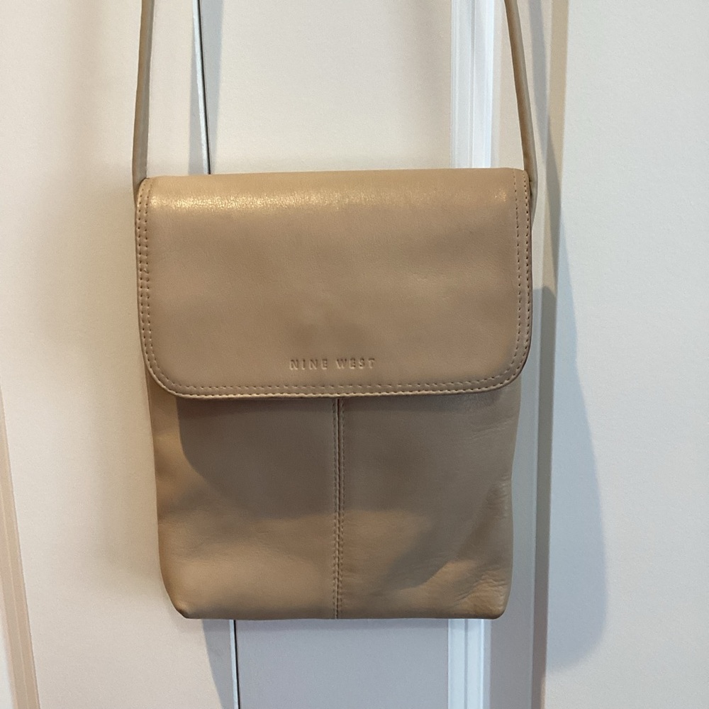 Nine West Small Leather Crossbody Bag